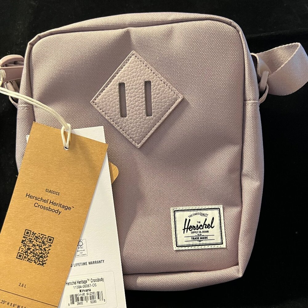 Herschel Supply Co Heritage Crossbody Nirvana NWT OS